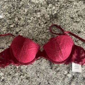 hollister bra nwt push up balconette